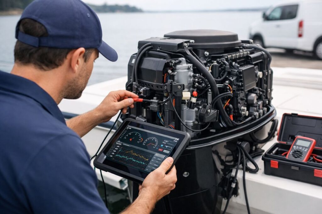 How Mobile Mechanics Diagnose Intermittent Boat Issues